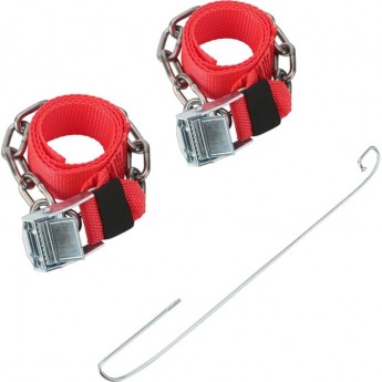 Цепи (браслеты) противоскольжения REXANT для легковых автомобилей, однорядные, 2 шт.