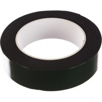 Двухсторонний скотч REXANT, черная, вспененная ЭВА основа, 30 мм, ролик 5 м