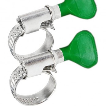 Хомут червячный REXANT 16-27-0,7 мм, с ключом W (упак. 50 шт) Хомут червячный REXANT 16-27-0,7 мм, с ключом W (упак. 50 шт)