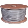 Кабель витая пара REXANT SOLID INDOOR F/UTP, CAT 5е, ZH нг(А)-HF (LSZH) 25PR 24AWG серый 305м 01-1206-R