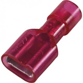 Клемма плоская REXANT РПИ-М(Н) 1.5-(6.3) 0.5-1.5 мм² изолированная в нейлоне красный Клемма плоская REXANT РПИ-М(Н) 1.5-(6.3) 0.5-1.5 мм² изолированная в нейлоне красный