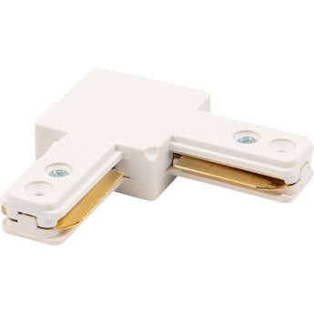 Коннектор REXANT L-образный для однофазного шинопровода, белый Коннектор REXANT L-образный для однофазного шинопровода, белый