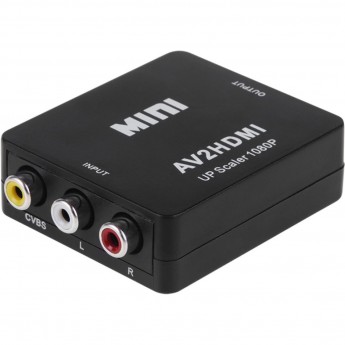 Конвертер REXANT 3 RCA на HDMI, пластик