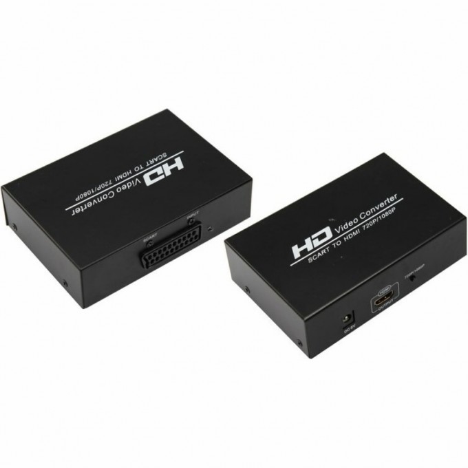 Конвертер REXANT SCART на HDMI, металл 17-6905