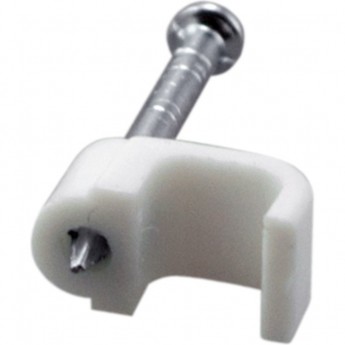 Крепеж кабеля REXANT плоский 6 х 4 мм, 50 шт.