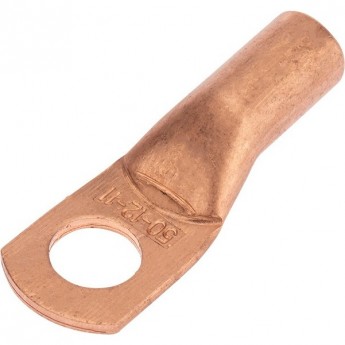 Наконечник медный REXANT ТМ 50-12-11 (50мм² - Ø11мм) (в упак. 50 шт.)