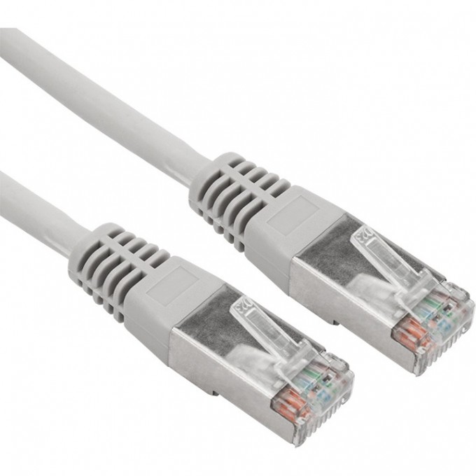 Патч-корд REXANT F/UTP RJ45-RJ45 24AWG серый 0.5 м 18-8001-1