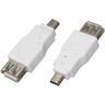 Переходник гнездо REXANT USB-A -штекер miniUSB 18-1175