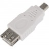 Переходник REXANT гнездо USB-A - штекер mini USB 06-0191-A