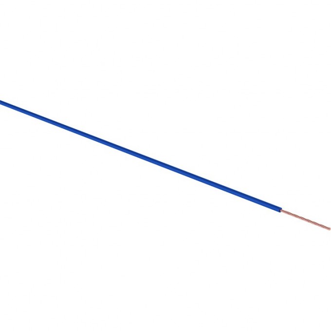 Провод ПГВА REXANT 1х1.00 мм² синий 100 м 01-6525