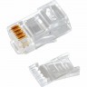 Разъем REXANT RJ-45(8P8C) под витую пару UTP с вставкой 05-1031