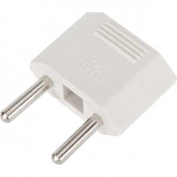 Сетевой переходник плоский REXANT "ТЕФАЛЬ" белый, 1 шт (блистер F)