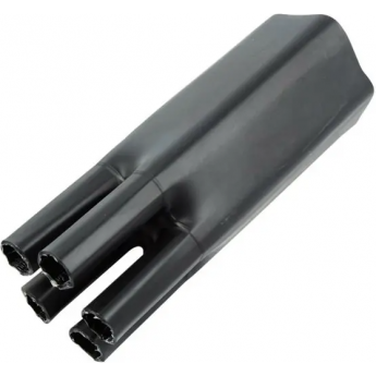 Термоусаживаемая перчатка REXANT на 5 жил 57.0/29.0 мм черная