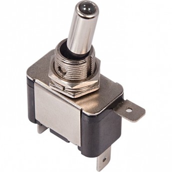 Тумблер REXANT 12V 25А однополюсный с синей подсветкой