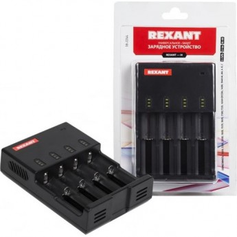 Зарядное устройство REXANT SMART универсальное для 4 аккумуляторов Зарядное устройство REXANT SMART универсальное для 4 аккумуляторов
